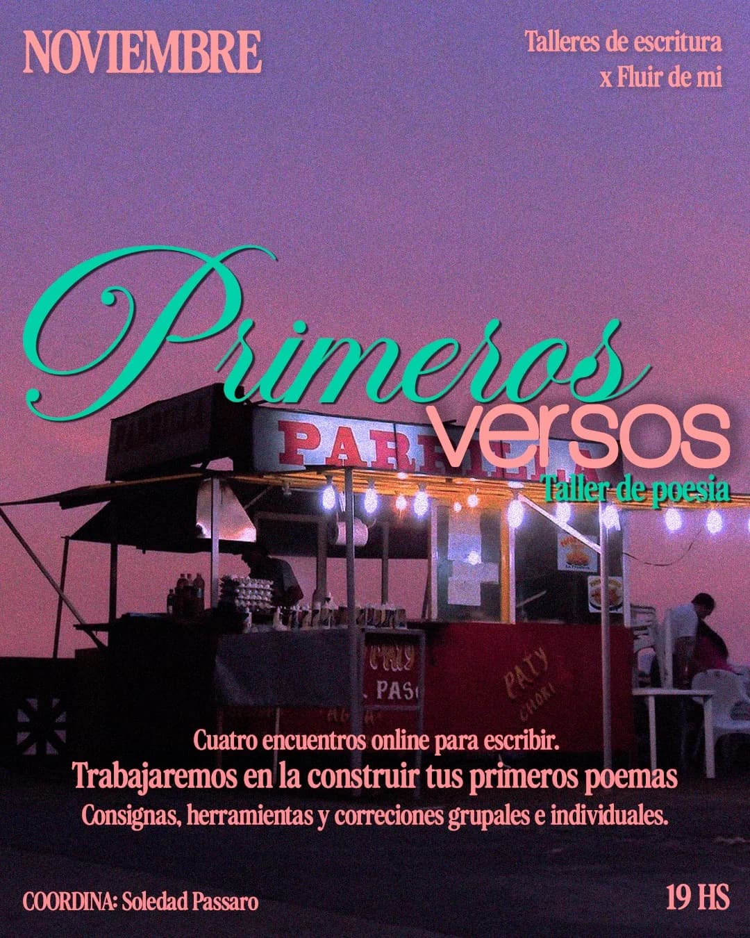 Taller de poesía: Primeros versos